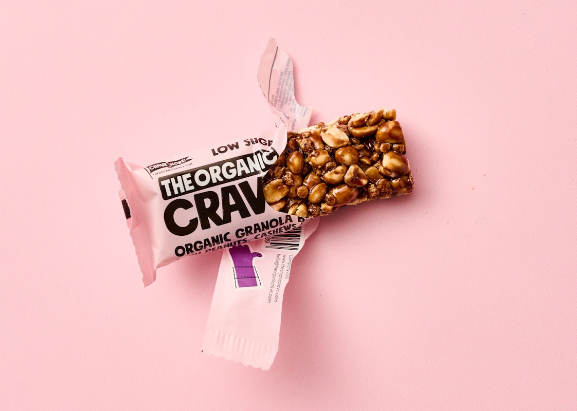 Snacks con frutos secos y semillas